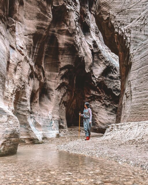 The Narrows of Zion 🏜️ 

Where the heart loves, the legs walk 😘

✔️Stubbed toes 
✔️Frozen Extremities 
✔️Dream-list memory 

Have you done this hike? 🤔 

🏜️ Save for your trip to Zion National Park 

🪩 Zion, Utah 
.
.
.
📸: @uniquelydiscovered - follow us for more unique discoveries & dream-list destinations
.
.
.
#travelblog #visitzion #utahgram #zionhike #riverhike #hike #travelcouple #staywild #narrows #fulltimetravelers #uniquelydiscovered