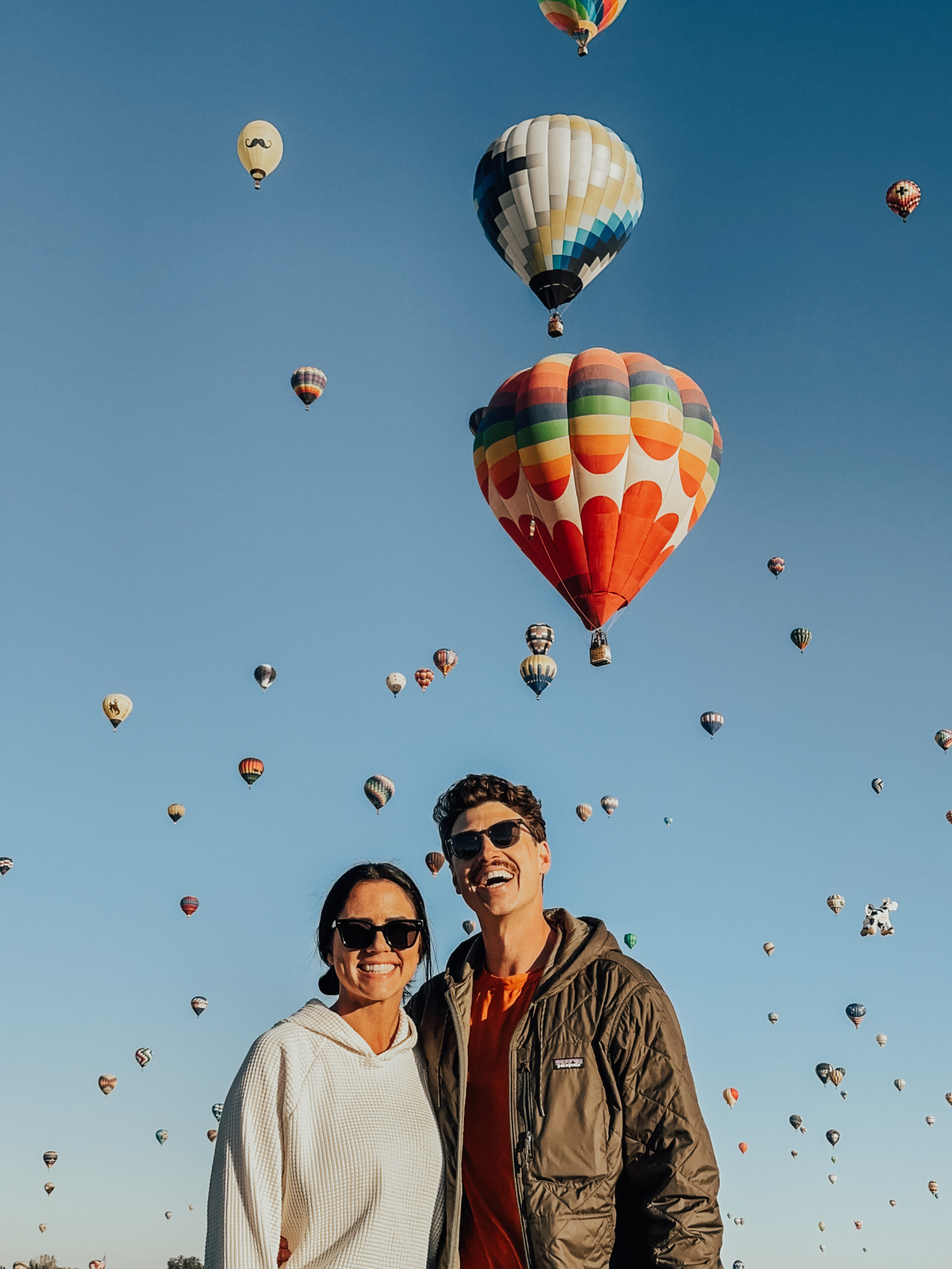 travel couple balloon fiesta New Mexico